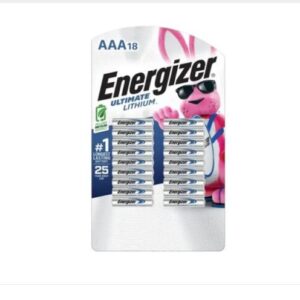 Energizer Ultimate Lithium Aaa 18 Pzas 3 Paq  48 pilas