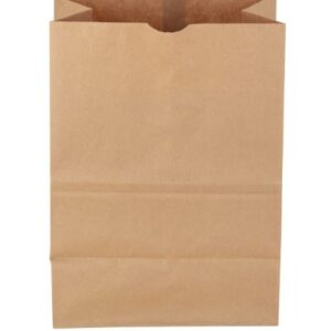 1000 Bolsas De Papel Kraft #1/8 De 16x25x42cm Ecológicas Bolsas de Supermercado