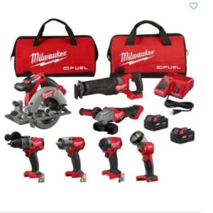 Milwaukee M18 Fuel 18v Lithium-ion Cordless Combo 7 Tool Kit