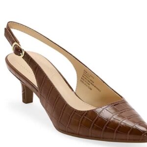 Zapatos tacón bajo y fino punta cerrada mujer Liz Claiborne Keith Ancho Y Normal