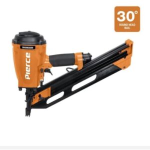 Clavadora profesional para marcos PIERCE 30° clavos 5 a 8,9cm (2 a 3-1/4 pul.) largo.