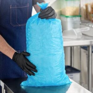 25 Kg Bolsa Azul Para 15 kg De Hielo (aprox 720 Pza) Con Aditivo Cal. 250 VARIAS MEDIDAS