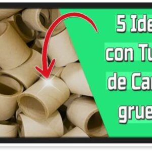 TUBOS KRAFT DE CARTON GRUESO DIAMETRO INTERIOR 1-1/2'' X  2''