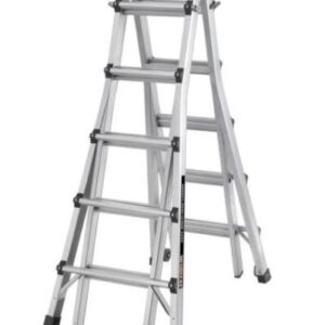 Escalera multiusos FRANKLIN de 6,7 m de alcance, tipo IAA, 170 kg con ruedas.