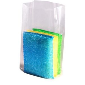 6 x 3 x 15" Bolsas de Polietileno con Fuelle Grosor 1 Mil CAJA CON 1000