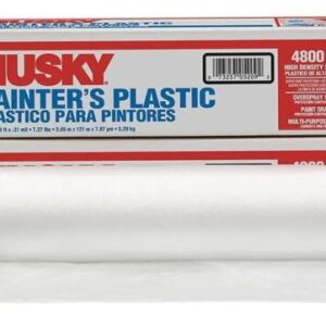 Plástico para Pintores 4 rollos de 12 x 400 pies