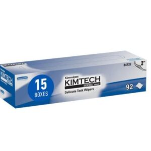 Toallitas 34721 Kimtech® Kimwipes16 7/16"x 4 7/16" 2 capas para tareas delicadas 15/92