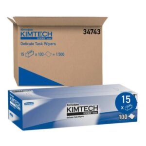 Toallitas 34743 Kimtech® Kimwipes 3 capas 12 3/8"x11 3/16" 15/100