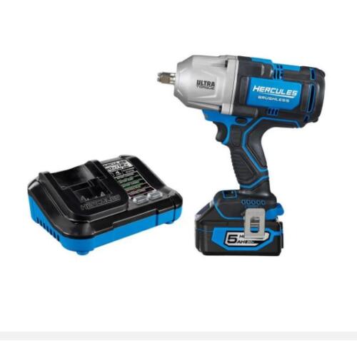 Llave De Impacto Hercules 20v Hcb85k1 Con Batería Y Cargador 73969